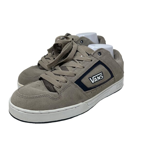 Vans Other - Vans Vintage Docket Y2K Puffy Tongue Gray‎ Suede Low Top Size 12